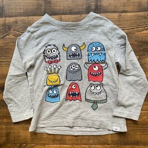 SOLD - GAP Boys 4T Long Sleeve Tee